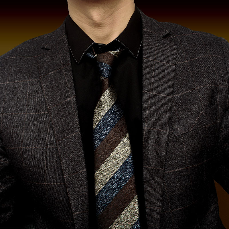 Fashion Slim Skinny 7-8cm Neck - Skinny Tie Men ulasan dan harga