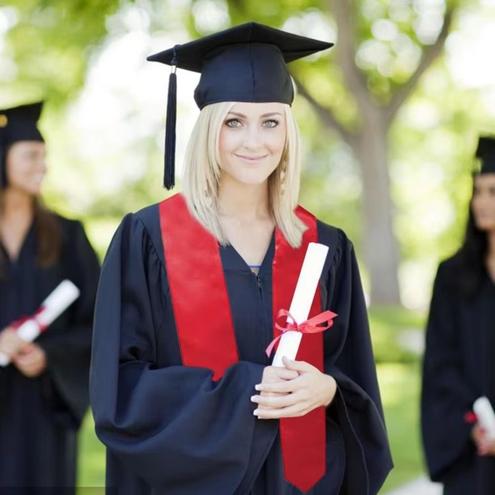 Solid Color Graduation Season  - Stole Wedding Shawl ulasan dan harga