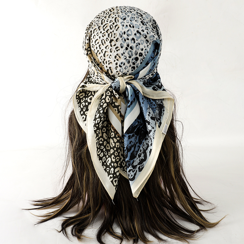 Luxury Silk Shawl Fat Cat Squa - Face Scarf Mask ulasan dan harga