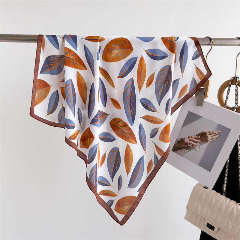 Luxury Brand Print 70cm Square - Face Scarf Mask ulasan dan harga
