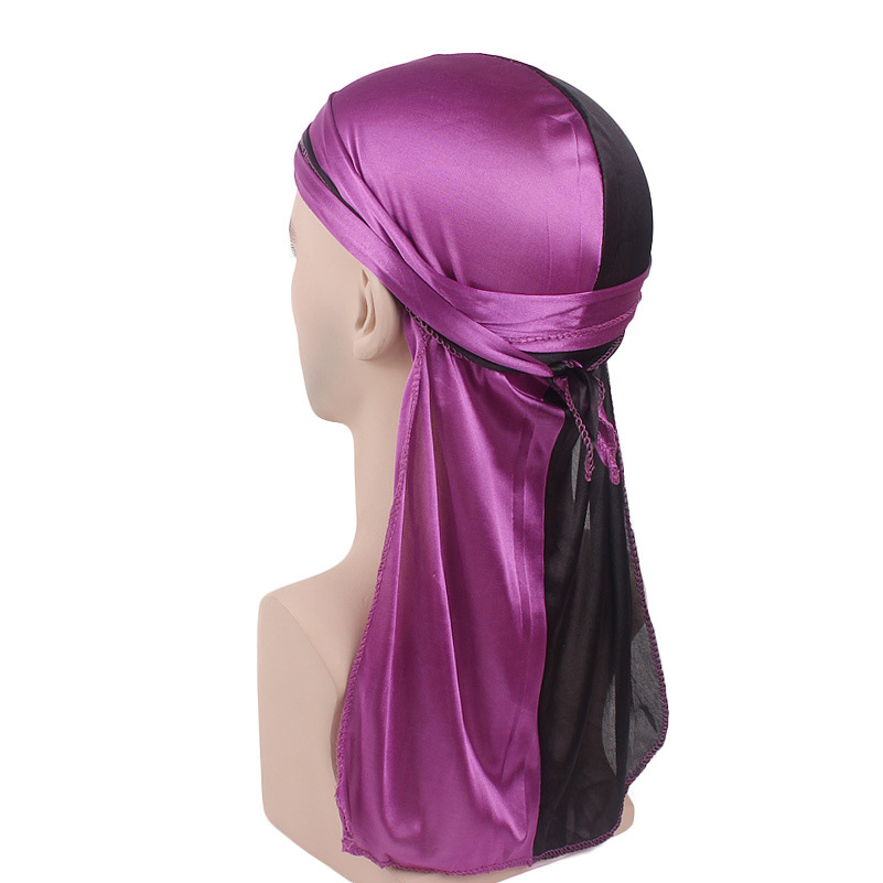 New Silky Durag Long Tail Head - Bandana Doo Rag ulasan dan harga